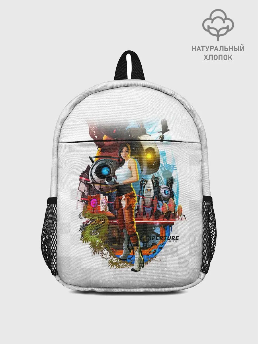 Рюкзак детский / PORTAL 2 | ПОРТАЛ 2 ЧЕЛЛ