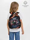 Рюкзак детский / Рассекающий демонов в огенных лучах