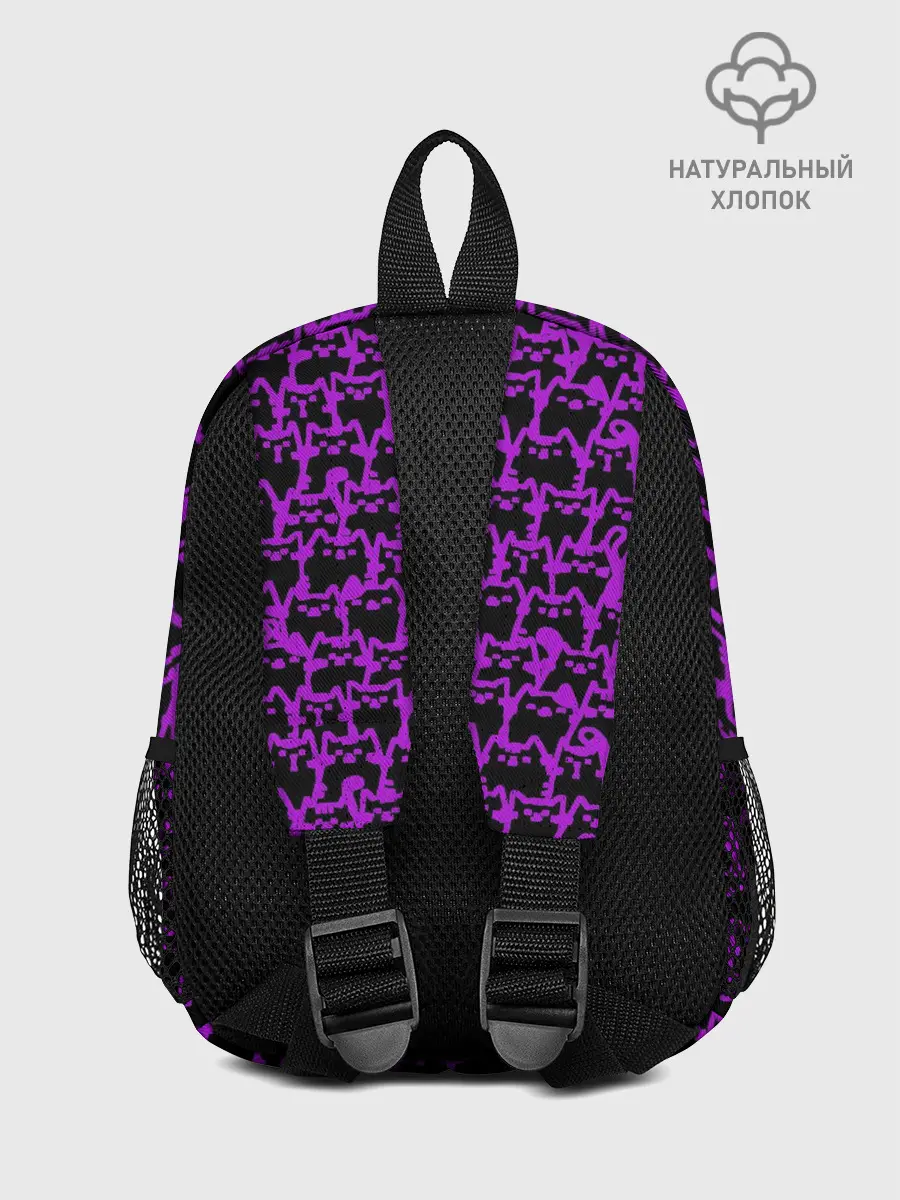 Рюкзак детский / Неоновые коты