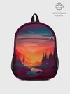 Рюкзак детский / Minimal forest sunset