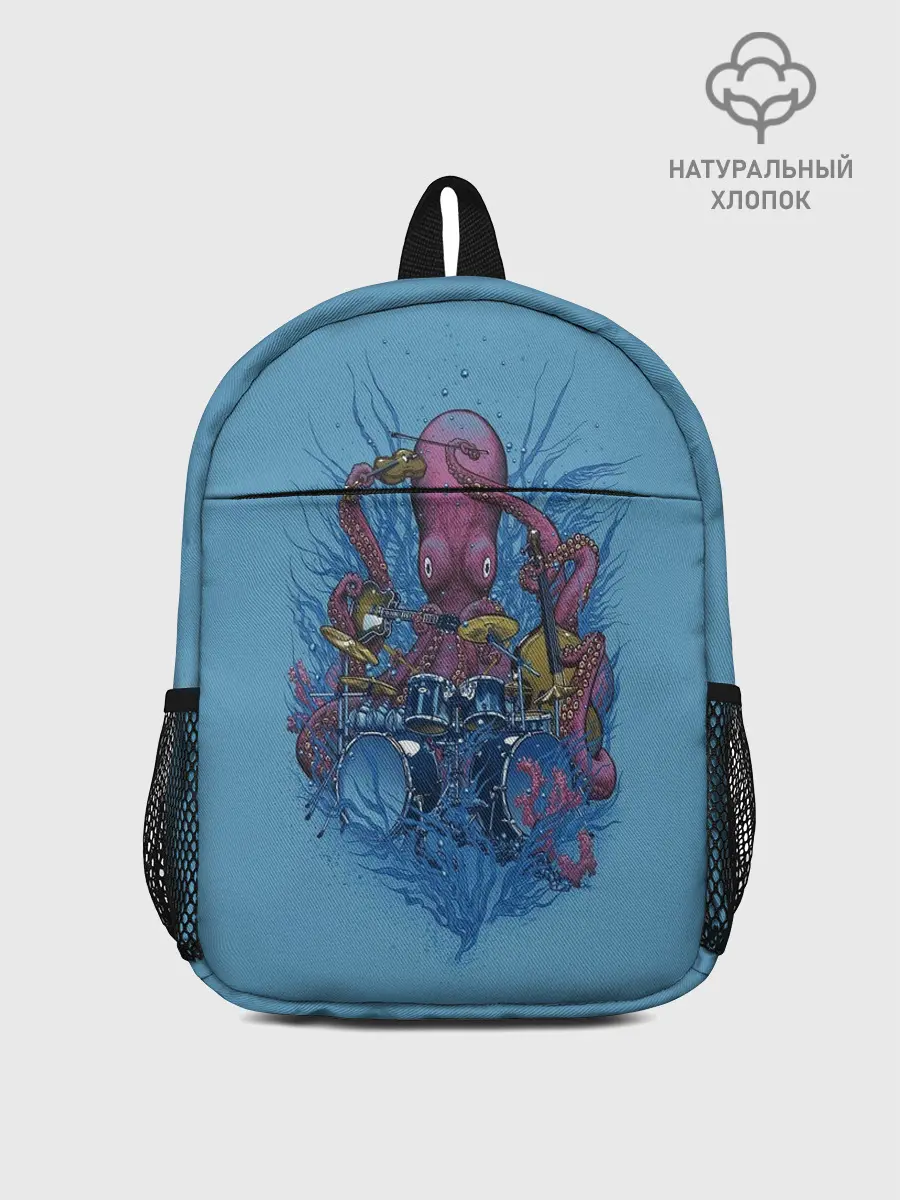 Рюкзак детский / Осьминог барабанщик