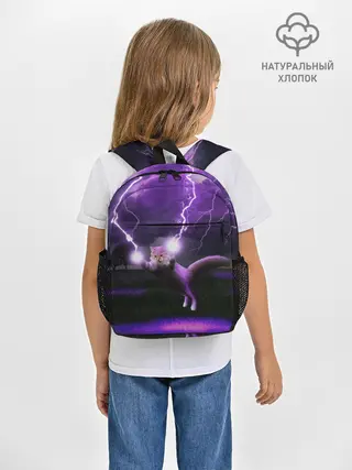 Рюкзак детский / Кот и Молнии