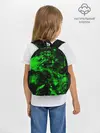Рюкзак детский / Зелёная краска