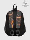 Рюкзак детский / KIMETSU NO YAIBA оранжевые молнии