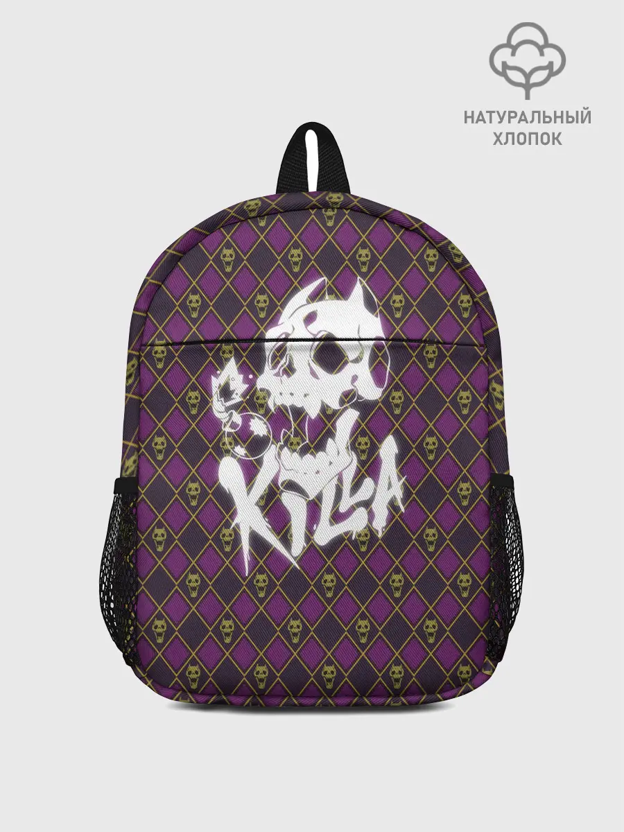 Рюкзак детский / KILLER QUEEN белая на узоре