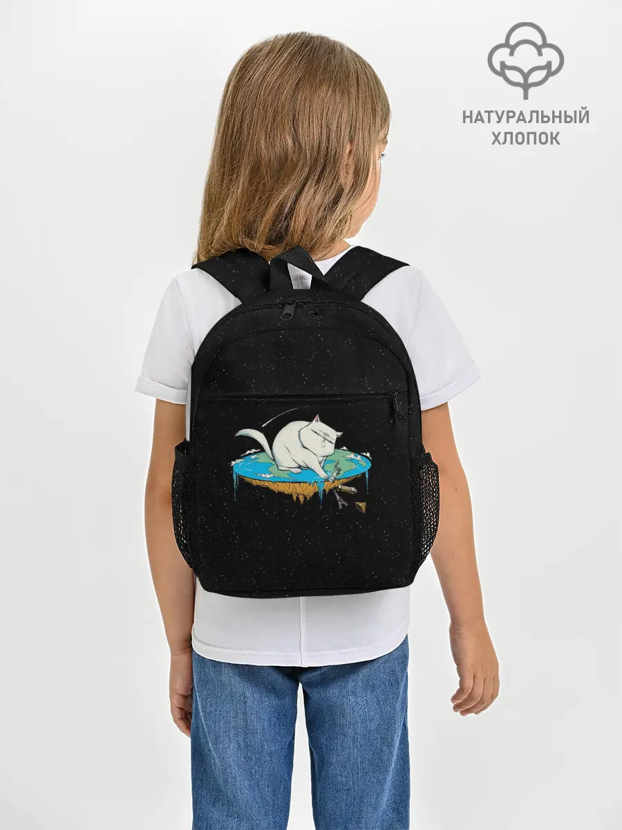 Рюкзак детский / Flat earth Cat