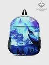 Рюкзак детский / Ночь Волк Луна