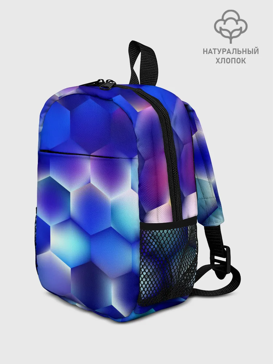 Рюкзак детский / Синяя чешуя змеи