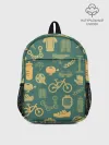 Рюкзак детский / Велосипед Текстура