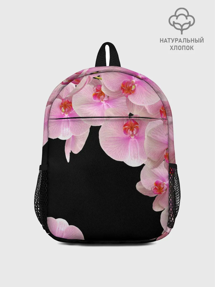 Рюкзак детский / Орхидеи в ночи