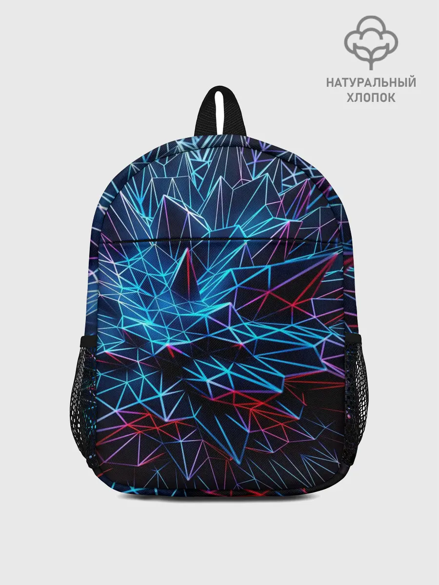 Рюкзак детский / Синяя абстракция