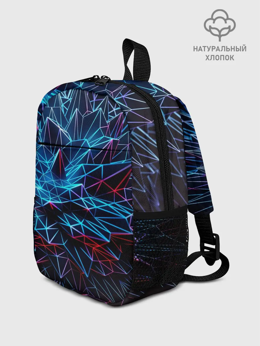 Рюкзак детский / Синяя абстракция