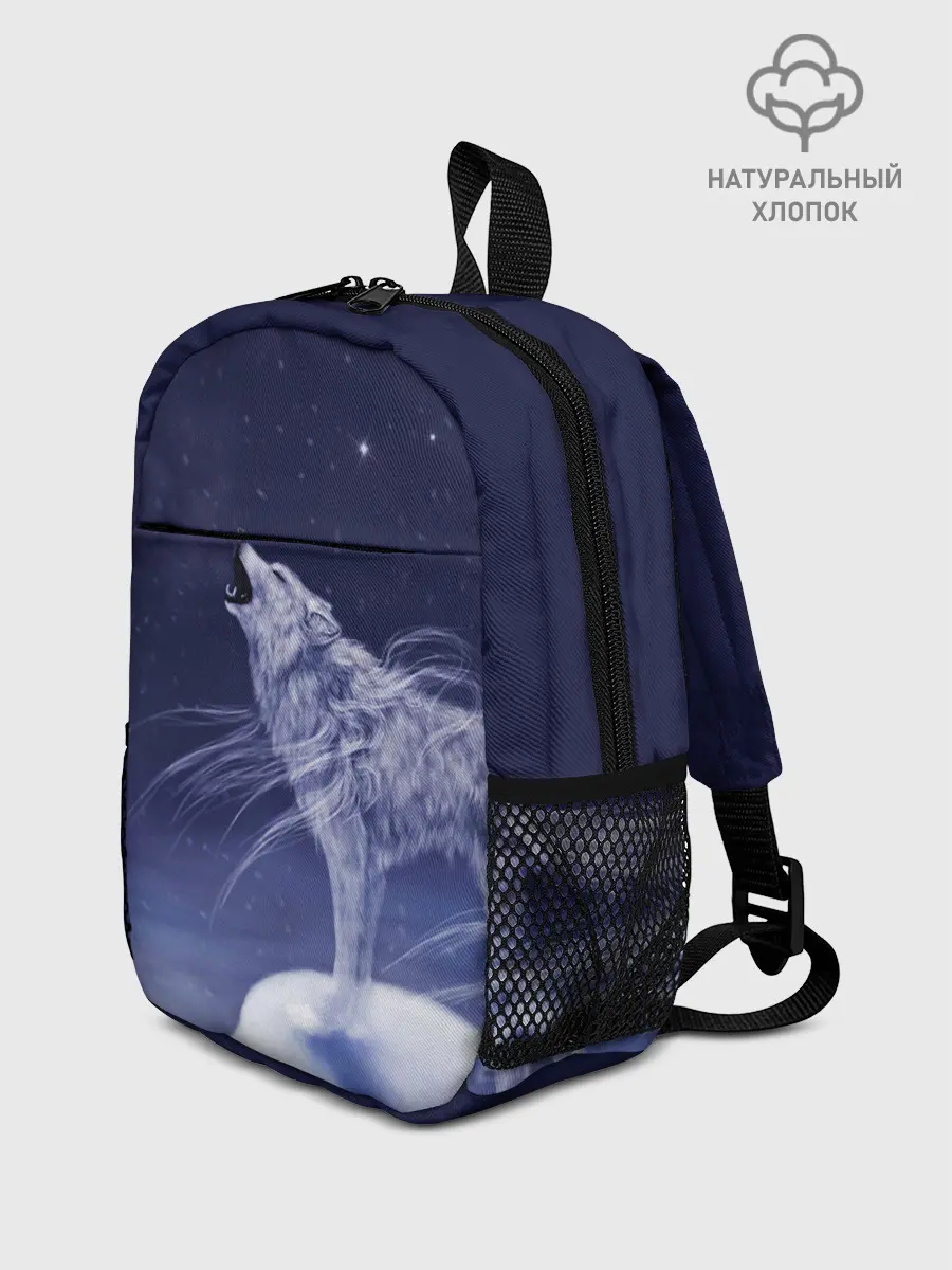 Рюкзак детский / WOLF WHITE