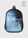 Рюкзак детский / ВОЛК ЗИМА