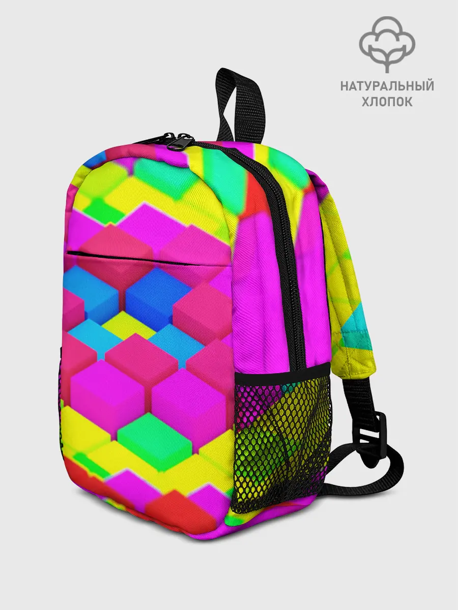 Рюкзак детский / ЦВЕТНЫЕ КУБИКИ