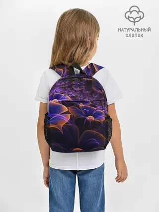 Рюкзак детский / Цветки во тьме