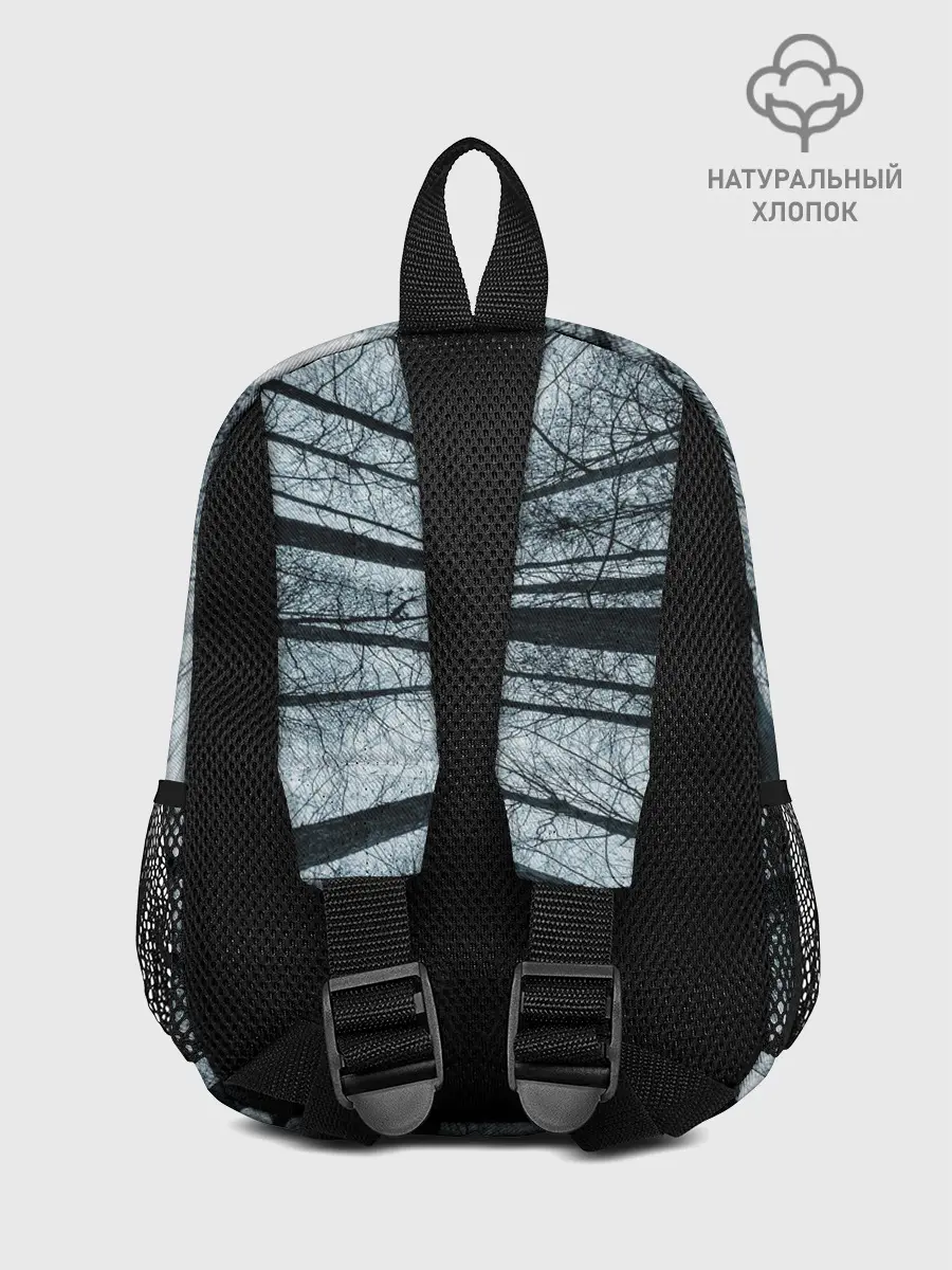Рюкзак детский / Деревья вид снизу мрачный