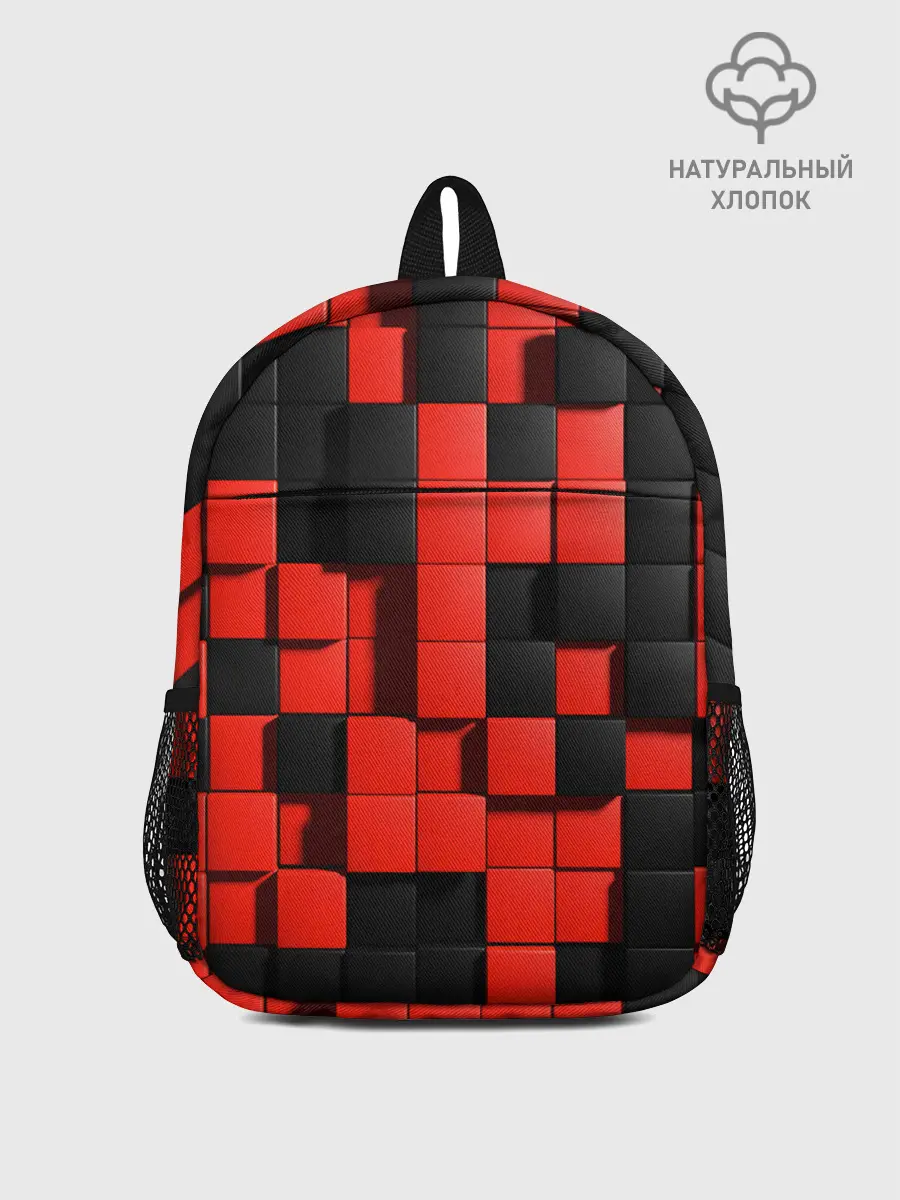 Рюкзак детский / КУБИКИ 3D