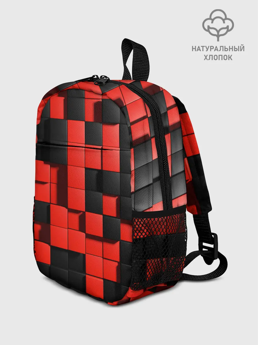 Рюкзак детский / КУБИКИ 3D