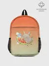 Рюкзак детский / Семейство Тоторо ест арбуз