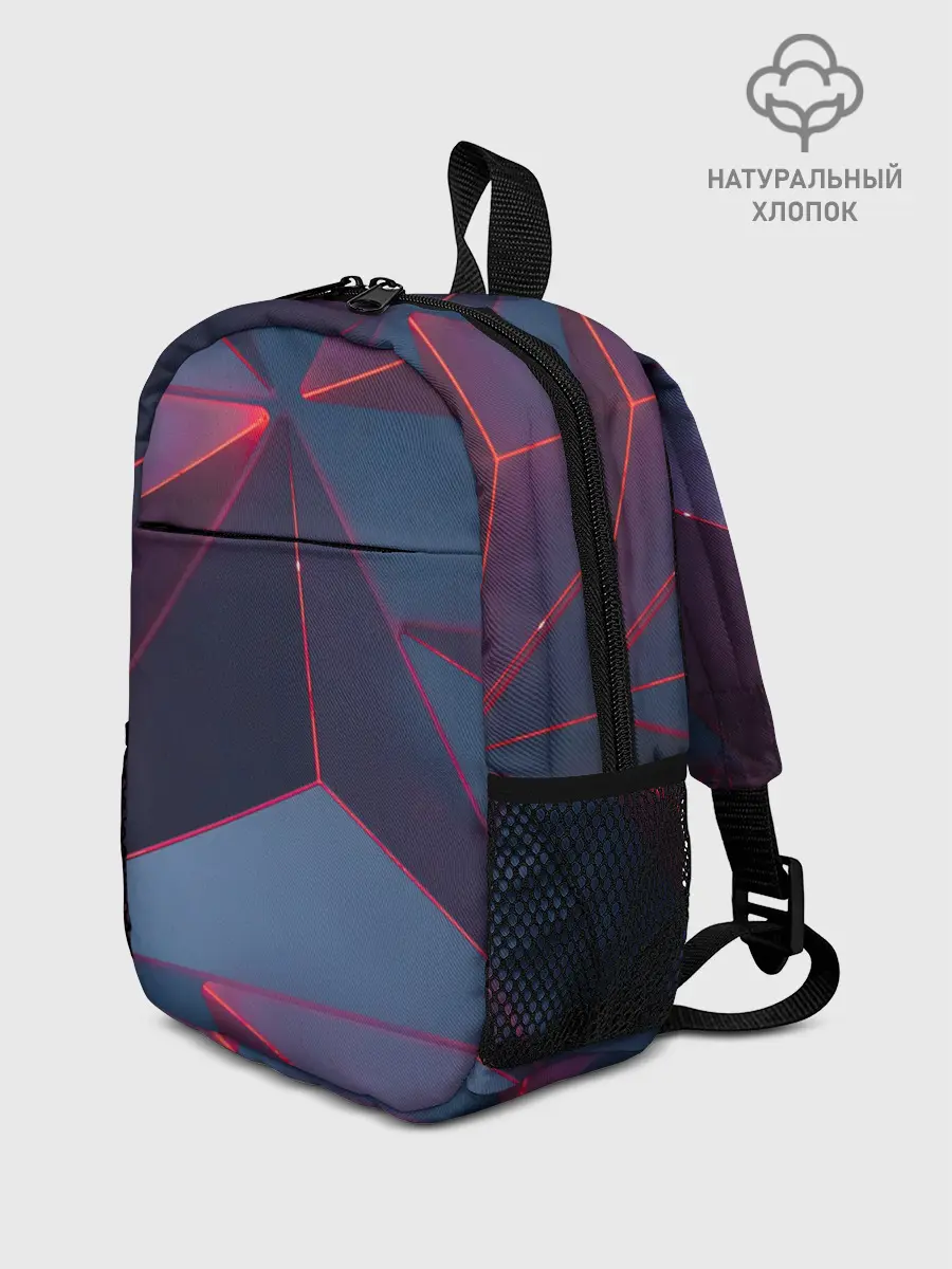 Рюкзак детский / Неоновый треугольник.