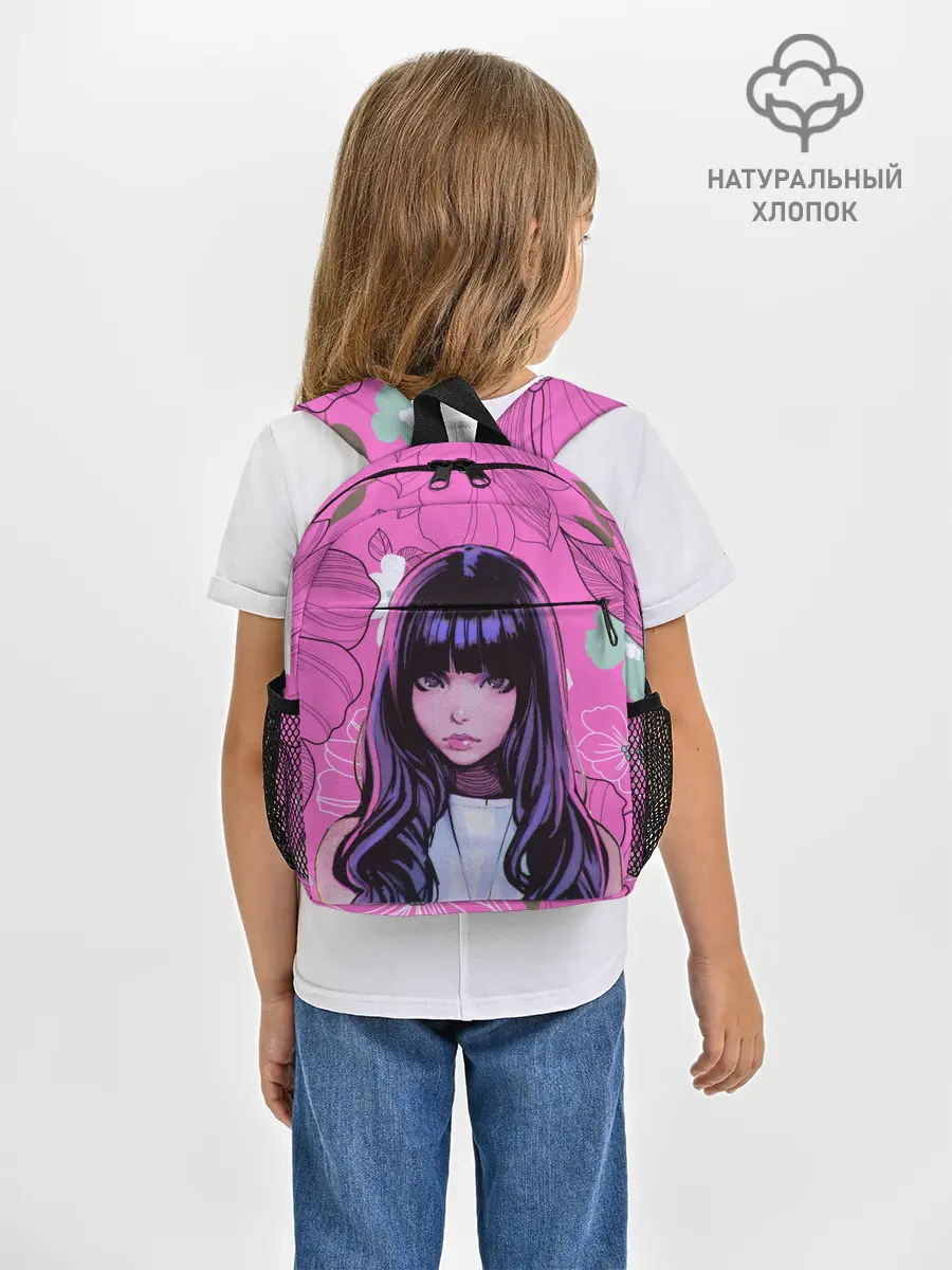 Рюкзак детский / Аниме Цветочная Тян
