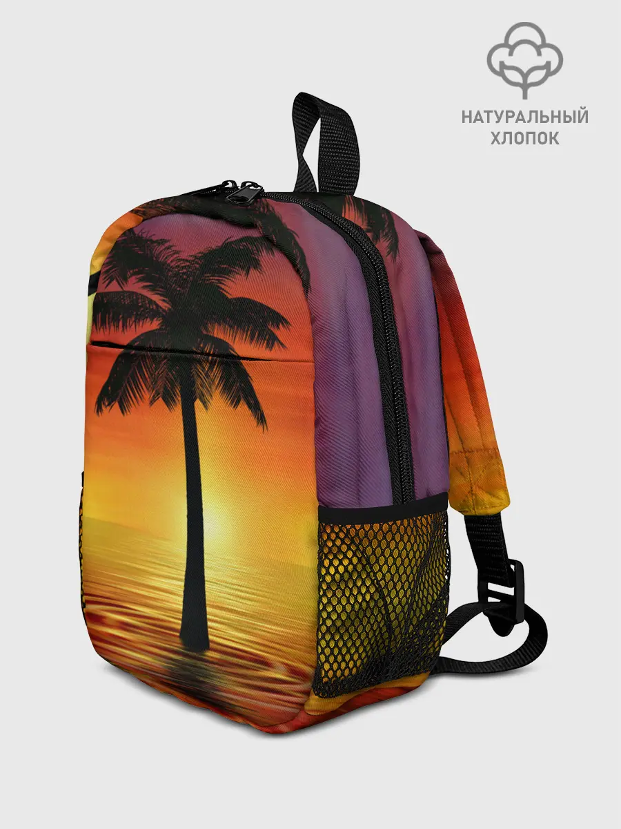 Рюкзак детский / ТРОПИЧЕСКИЕ ПАЛЬМЫ.