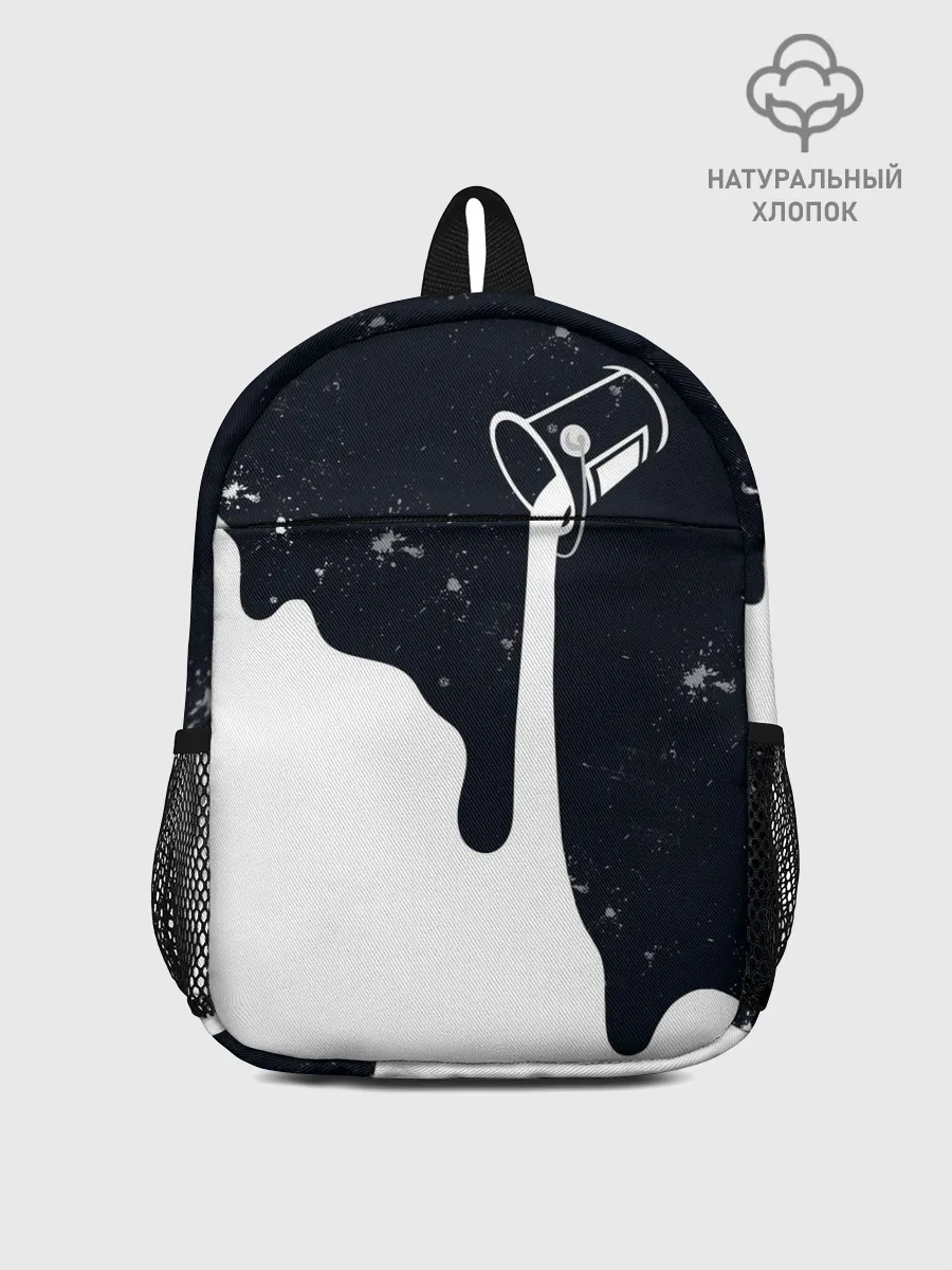 Рюкзак детский / Черно-белый