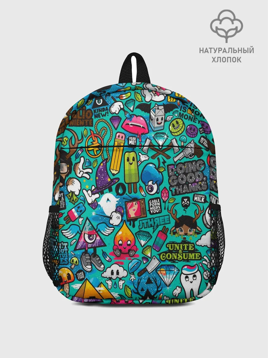 Рюкзак детский / стикербомбинг