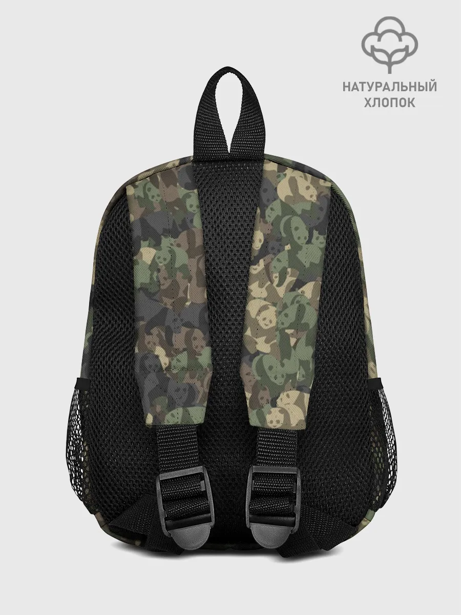 Рюкзак детский / Камуфляж с пандами