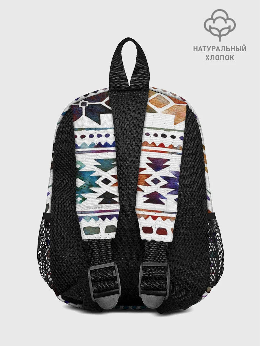 Рюкзак детский / Снежинки акварель