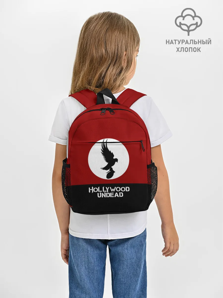 Рюкзак детский / Красно-черный флаг HU