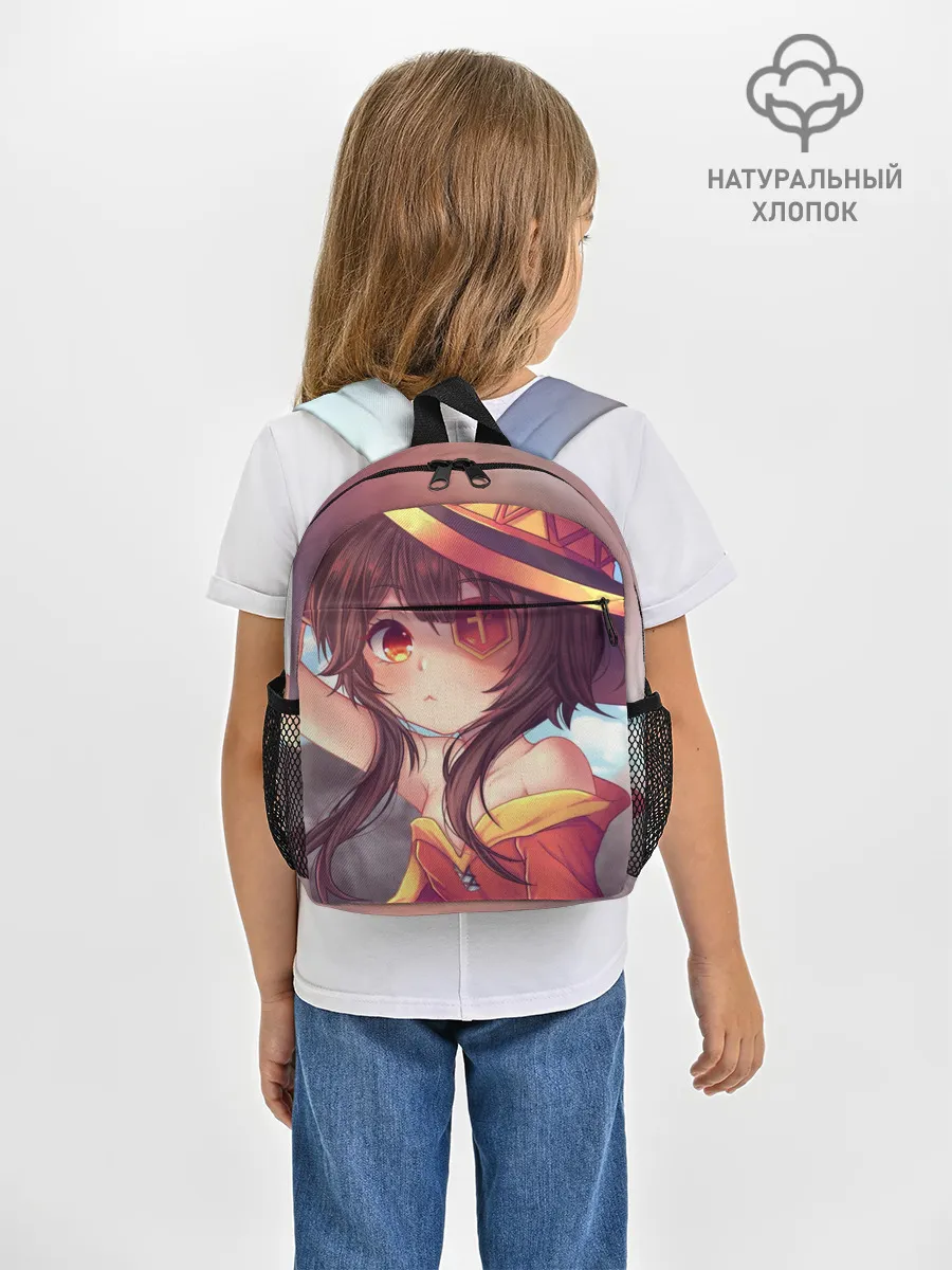 Рюкзак детский / Konosuba в шляпе