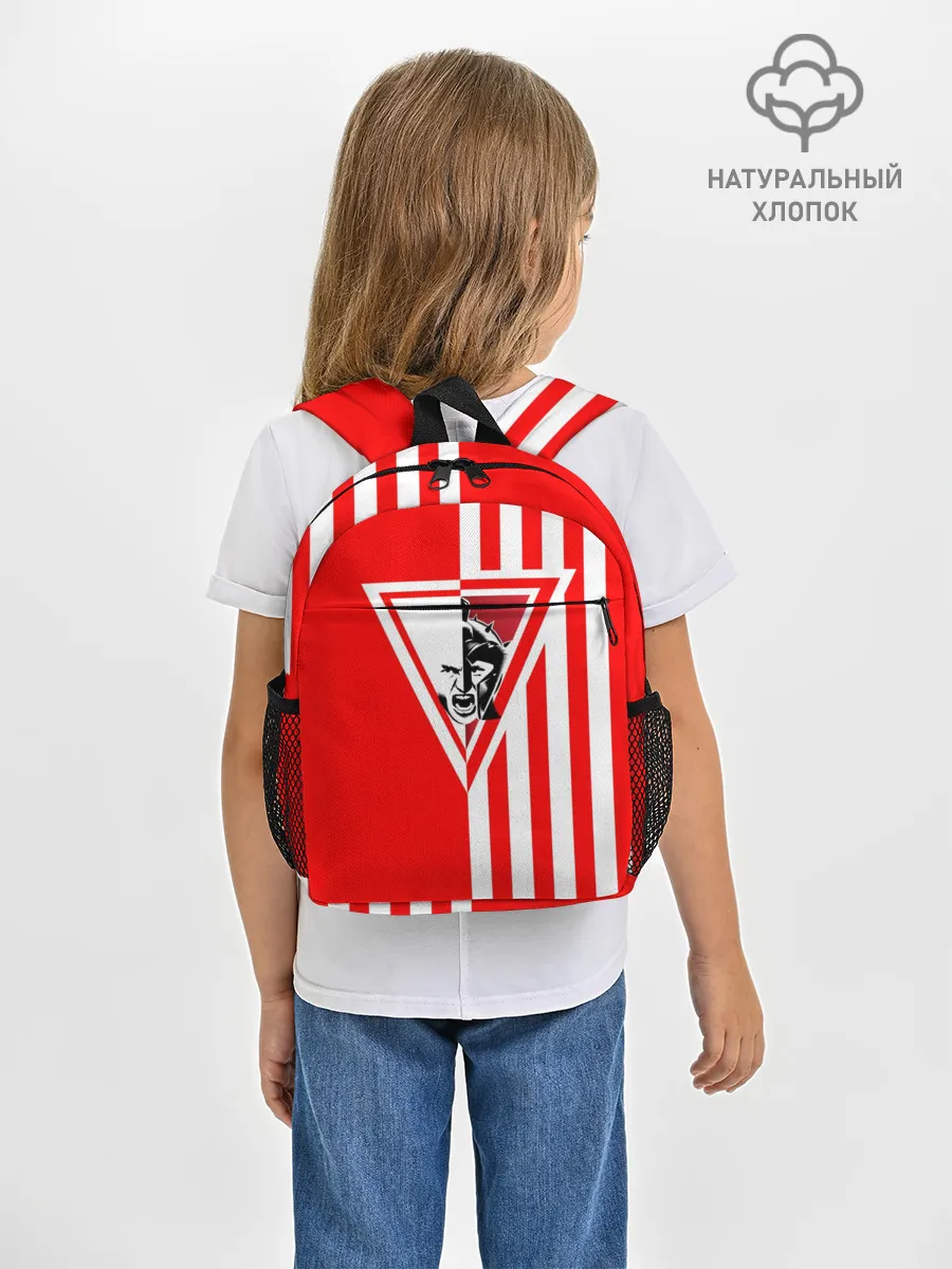 Рюкзак детский / Красно-белый воин