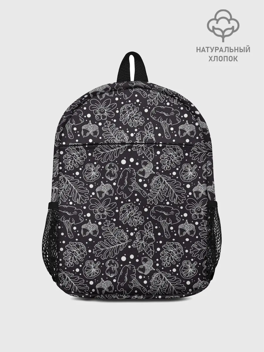 Рюкзак детский / Паттерн «Ночной лес»