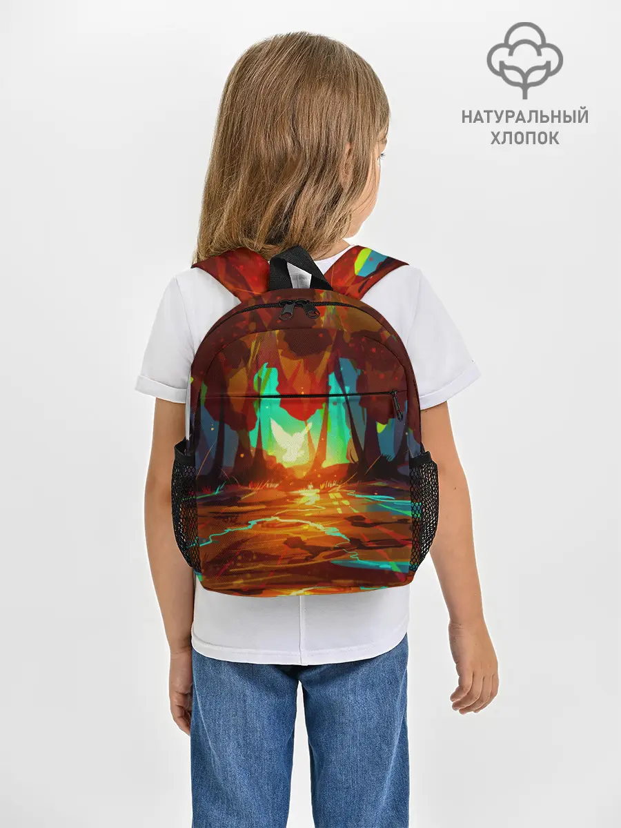 Рюкзак детский / Птица света в волшебном лесу