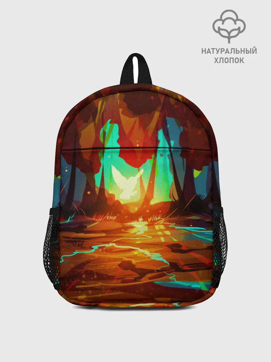 Рюкзак детский / Птица света в волшебном лесу