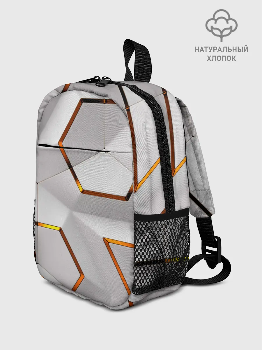 Рюкзак детский / 3D абстракция Iron