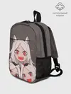 Рюкзак детский / Cerberus с сердечками Helltaker