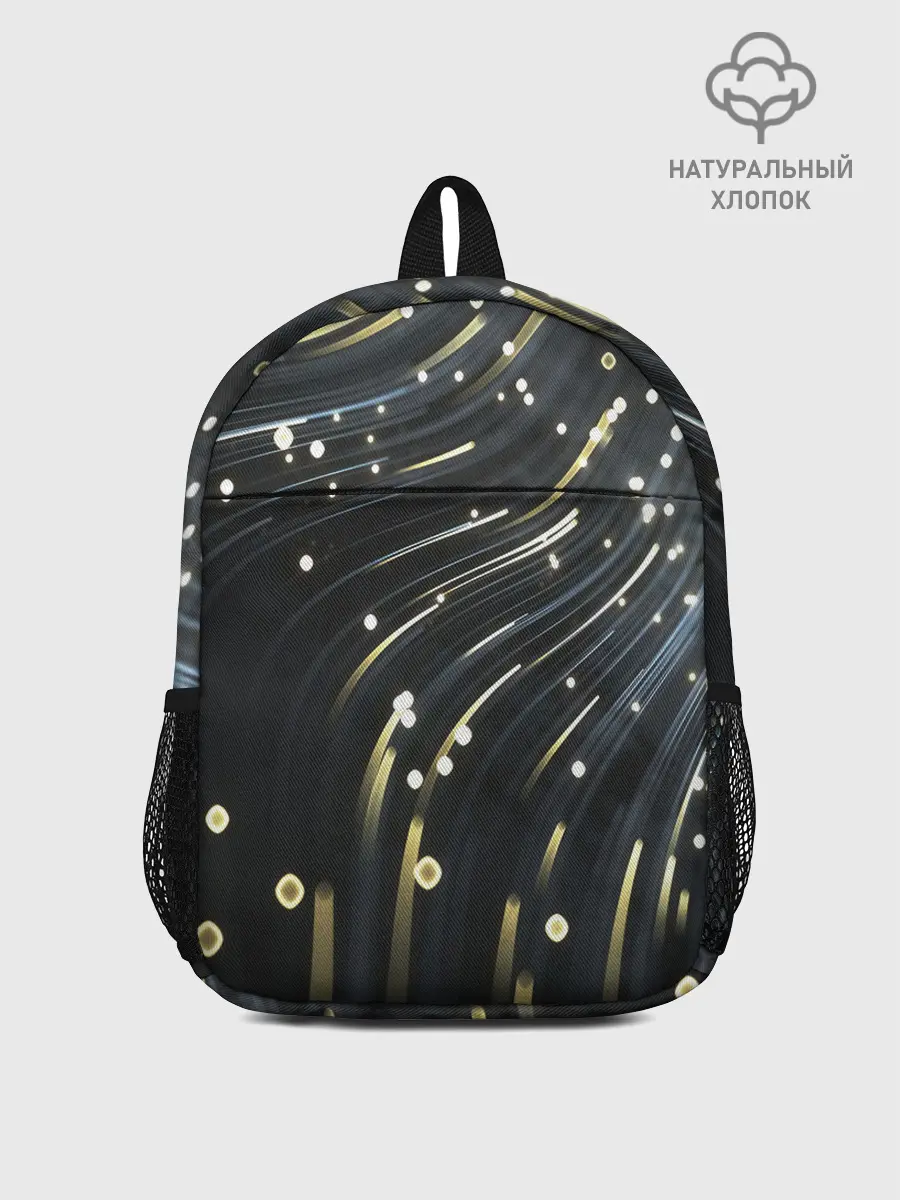 Рюкзак детский / Абстракция искры полосы боке