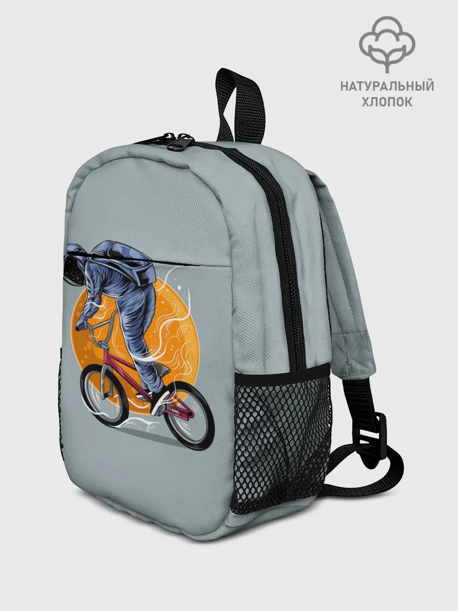 Рюкзак детский / Космический велосипедист