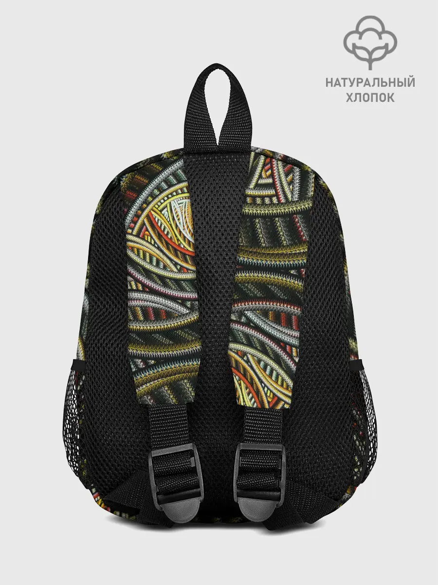 Рюкзак детский / Абстракция глаз узор линии