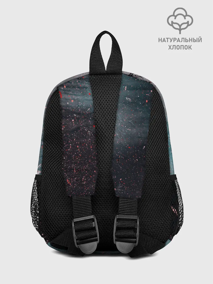 Рюкзак детский / Абстракция краска разводы кап