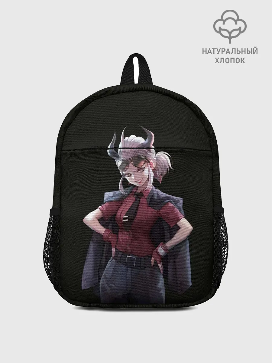 Рюкзак детский / Героиня Helltaker стоит