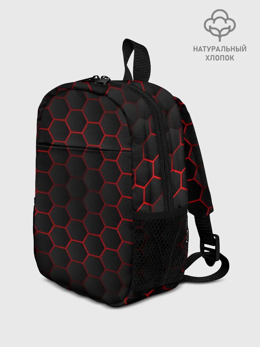 Рюкзак детский / 3D black & red