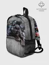 Рюкзак детский / Пантера и цветы
