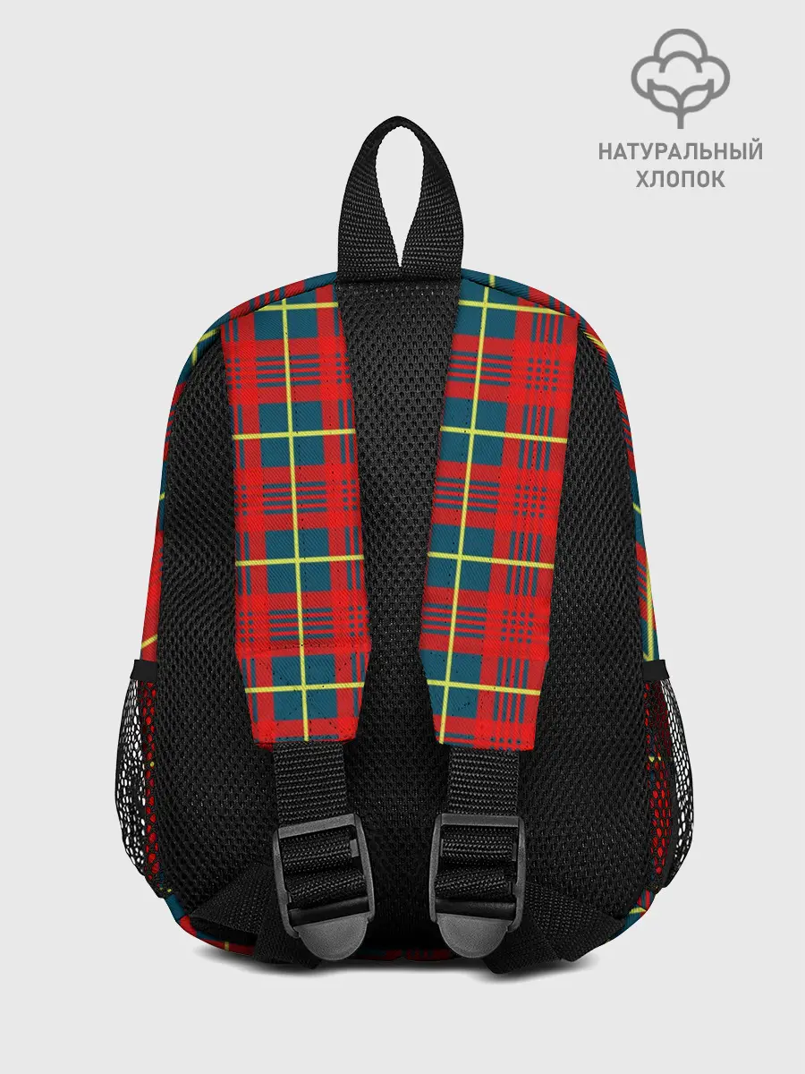 Рюкзак детский / Клетка красная