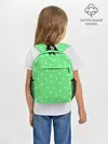 Рюкзак детский / Горошек на зеленом