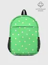 Рюкзак детский / Горошек на зеленом