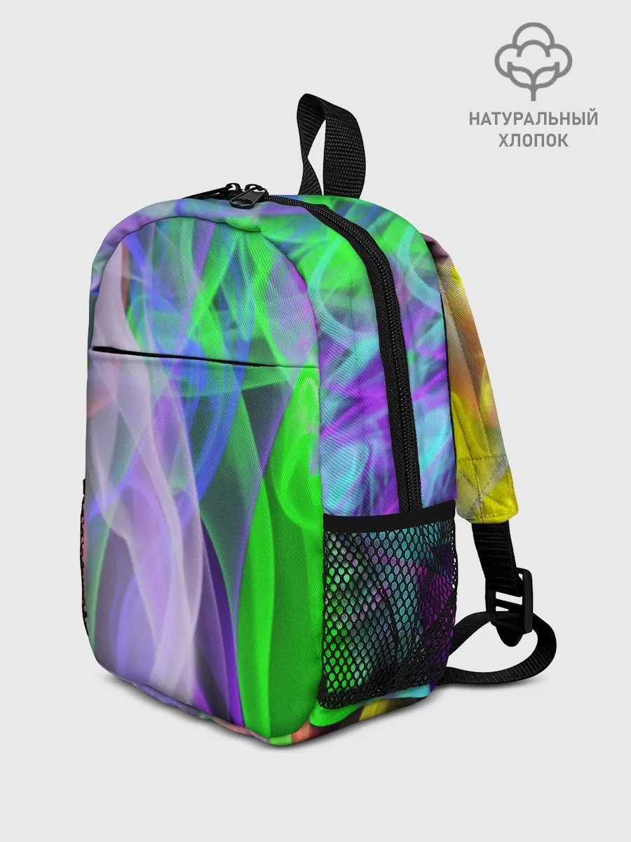 Рюкзак детский / ДЫМ ЦВЕТНОЙ / ОГОНЬ